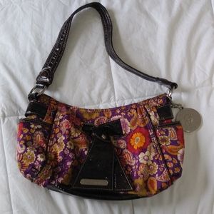 Genna DeRossi Floral Print Purse